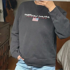Vintage Polo Sport Navy Crewneck Sweatshirt Size M